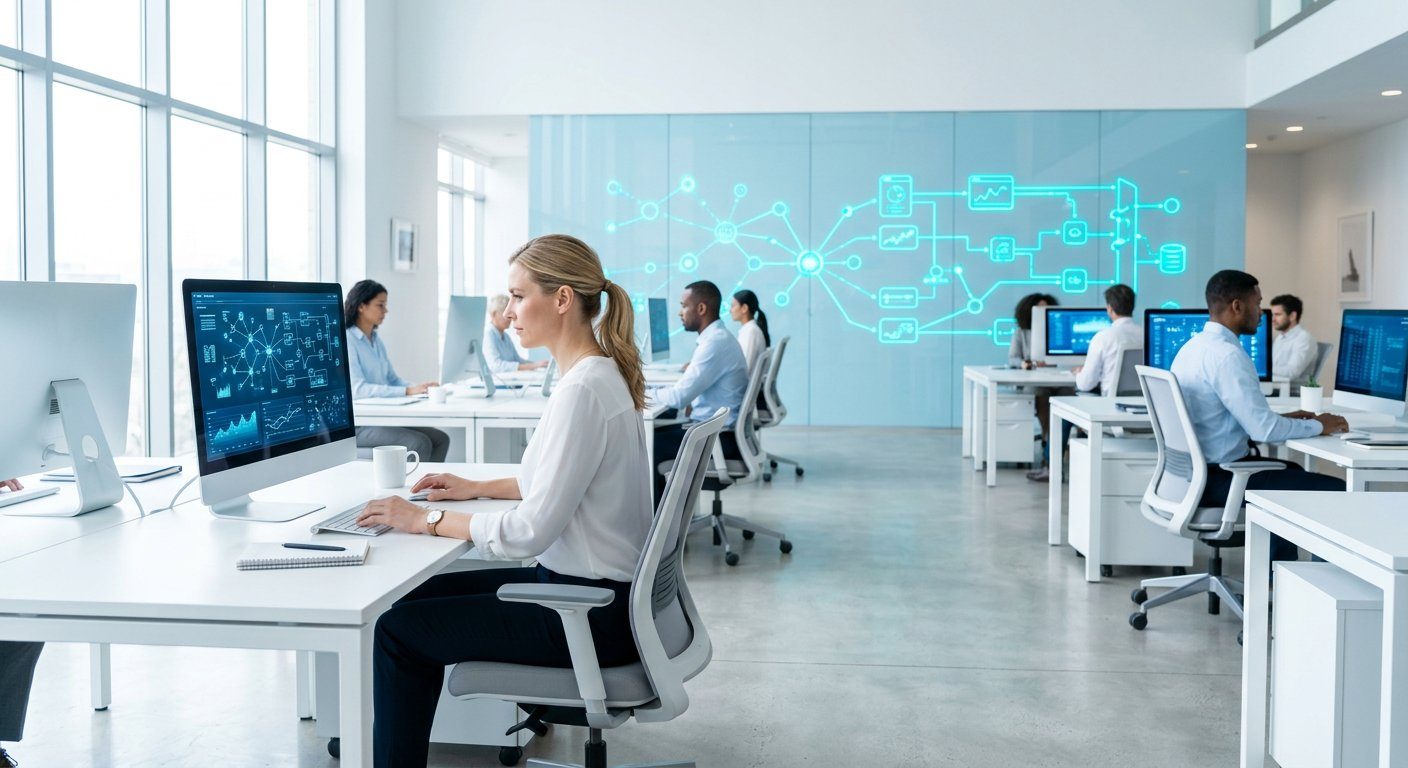 Operations room mapping automated workflows